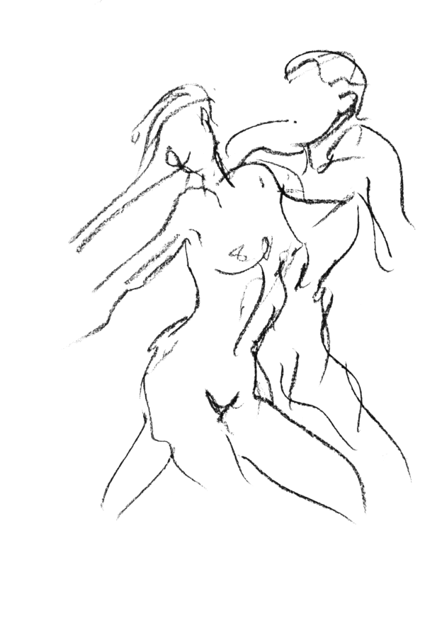 Croquis "Dans" fra Berørt - plakat