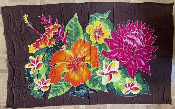 Sarong - En buket vilde blomster