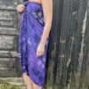 Fodspor af blomster - Sarong med frynser - Image 5
