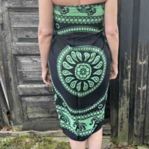 Elefanter danser i ring - Sarong med frynser