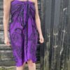 Ik' en fod - lilla - Sarong med frynser - Image 5